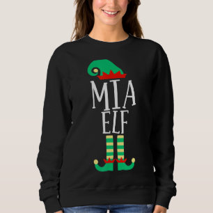 The Mia Elf Family Matching Christmas Pyjamas Sweatshirt