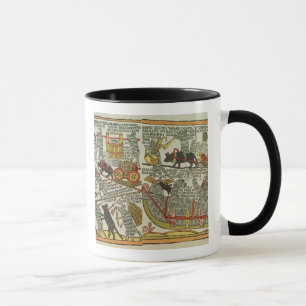 The Mice Bury the Cat, Russian, late 18th century Mug