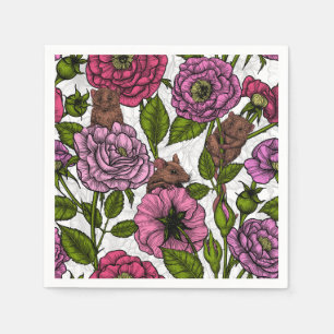 The mice party napkin