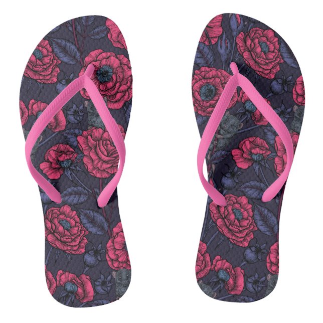 The mice party thongs (Footbed)