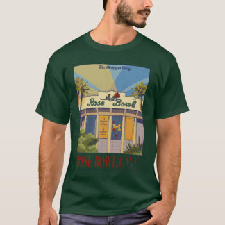The Michigan Daily Rose Bowl Game Artwork T-Shirt