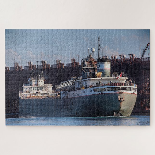 The Michipicoten Ship, Two Harbours Minnesota Jigsaw Puzzle (Horizontal)