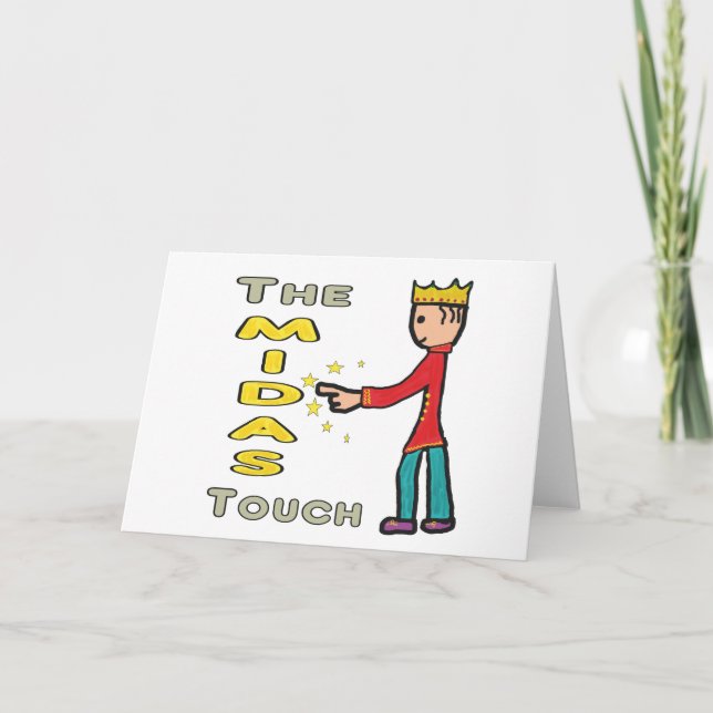 The Midas Touch Card (Front)