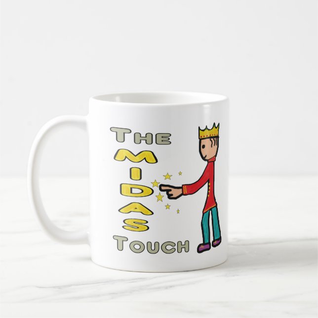 The Midas Touch Coffee Mug (Left)