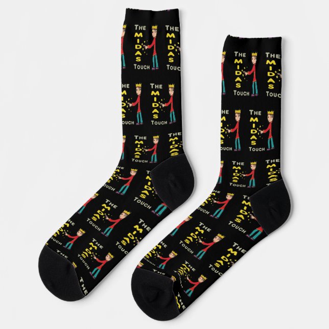 The Midas Touch Socks (Left)