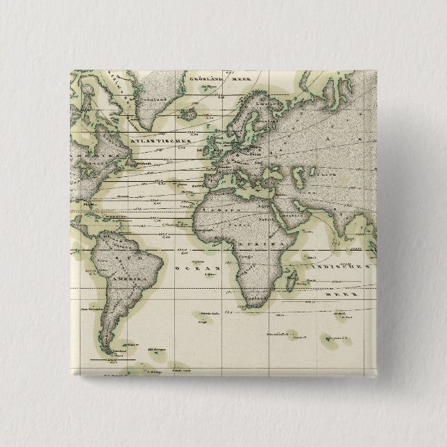 The Middle Barometer 15 Cm Square Badge (Front)