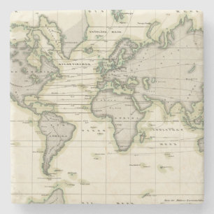 The Middle Barometer Stone Coaster