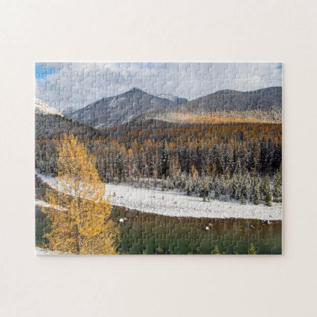 The Middle Fork Of The Flathead River Jigsaw Puzzle (Horizontal)