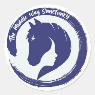 The Middle Way Logo Sticker
