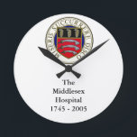 The Middlesex Hospital Clock with wording<br><div class="desc">The Middlesex Hospital Clock with wording - a must for every house and home with anything to do with The Middlesex Hospital</div>