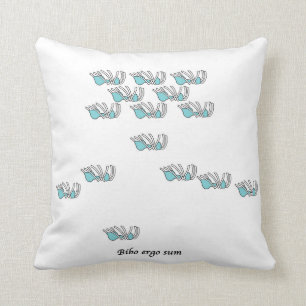 The Middlesex Hospital / Dead Ant Cushion & motto