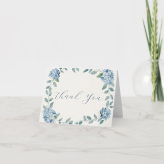 The Midnight Gala Luxury Navy Thank You Card
