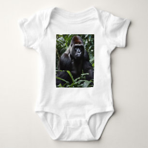 The Midnight Gorilla King: Monarch of the Forest Baby Bodysuit