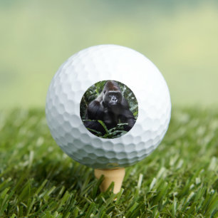 The Midnight Gorilla King: Monarch of the Forest Golf Balls