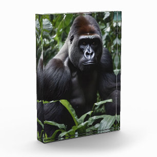 The Midnight Gorilla King: Monarch of the Forest Photo Block