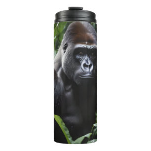 The Midnight Gorilla King: Monarch of the Forest Thermal Tumbler