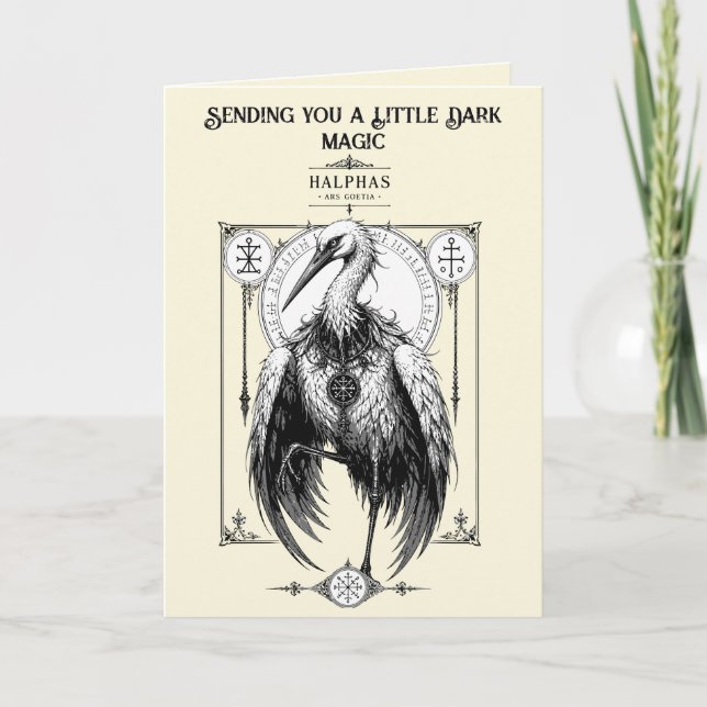 The Midnight Stork of Goetia Card (Front)