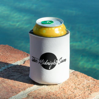 The Midnight Sun "Eclipse" Logo Can Cooler