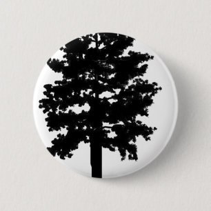 the midnight woods 6 cm round badge