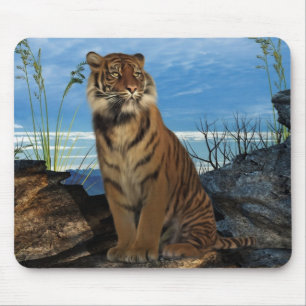 The Mighty Bengal Tiger Mouse Pad