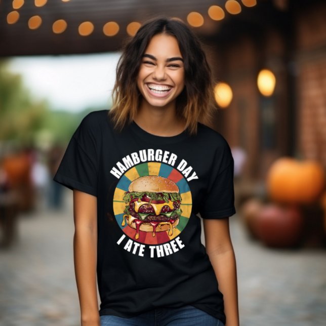 The Mighty Burger on a Plate T-Shirt (Creator Uploaded)