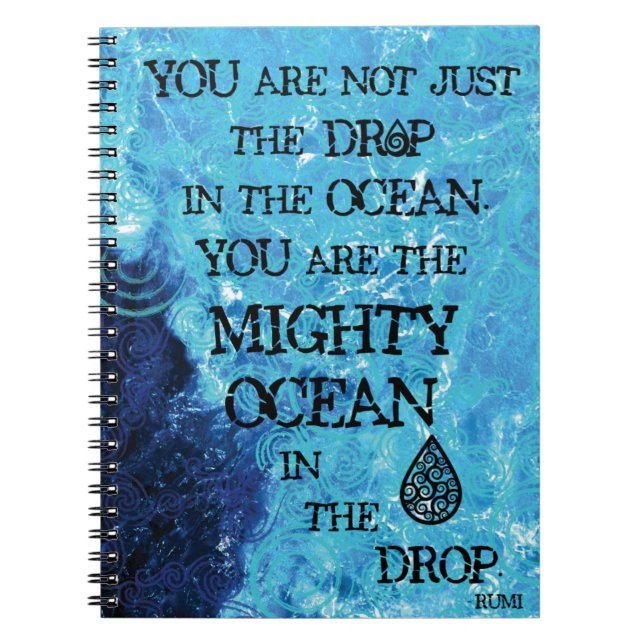 The Mighty Celtic Ocean Notebook (Front)