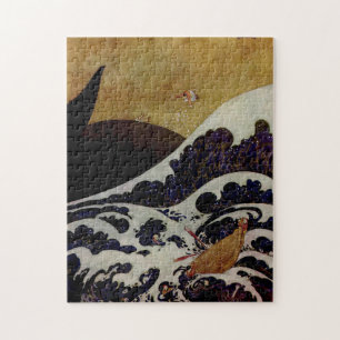The Mighty Fish by Edmund Dulac Jigsaw Puzzle