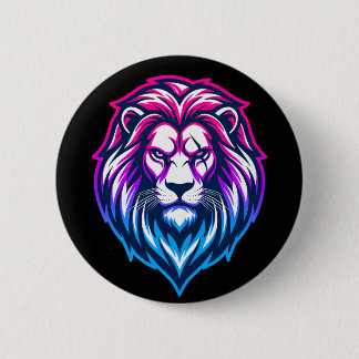 The Mighty Lion - Androgynous Edition 6 Cm Round Badge
