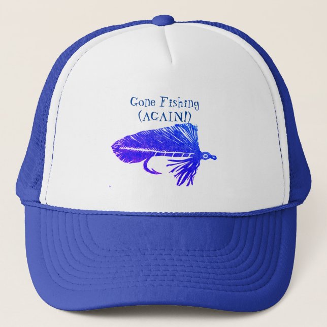 The mighty Matuka streamer rocks on all fish Truck Trucker Hat (Front)