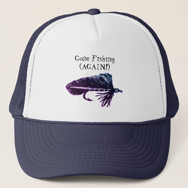 The mighty Matuka streamer rocks on all fish Trucker Hat (Front)