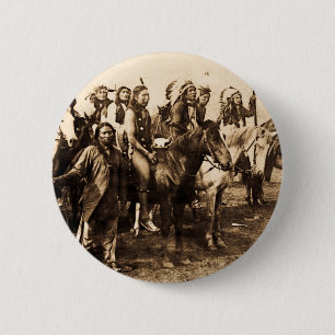 The Mighty Sioux 6 Cm Round Badge