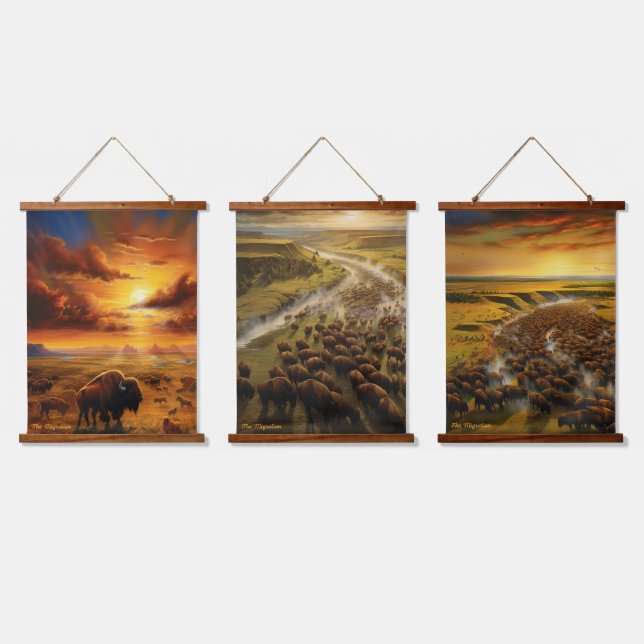 The Migration Hanging Tapestry (Triple)