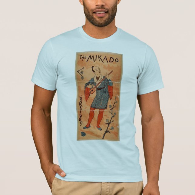 The MIKADO, 'Nankipoo' Retro Theatre T-Shirt (Front)