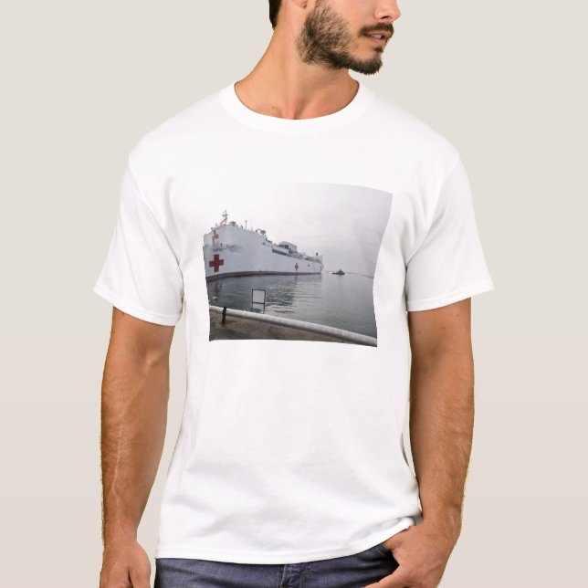 The Military Sealift Command hospital ship T-Shirt (Front)