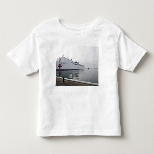 The Military Sealift Command hospital ship Toddler T-Shirt (Front)