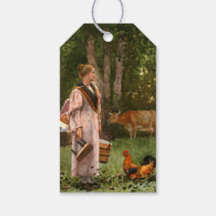 The Milk Maid (by Winslow Homer) Gift Tags