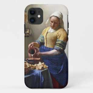 The Milkmaid, c.1658-60 (oil on canvas) iPhone 11 Case