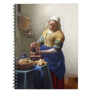 The Milkmaid, c.1658-60 (oil on canvas) Notebook