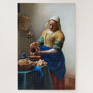 The Milkmaid, Johannes Vermeer Jigsaw Puzzle