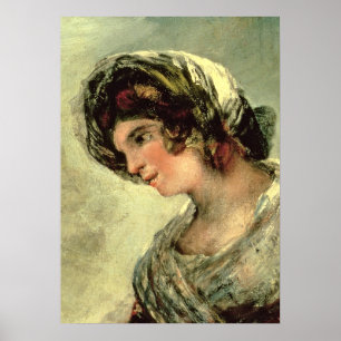 The Milkmaid of Bordeaux, c.1824 (oil on canvas) Poster