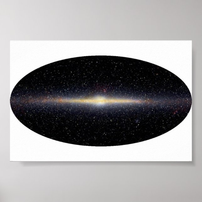 The Milky Way Galaxy Poster (Front)