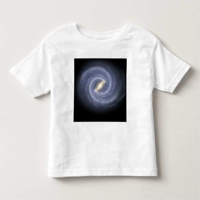 The Milky Way Galaxy Toddler T-Shirt (Front)