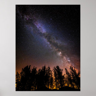 The Milky Way | Rose Valley, California Poster