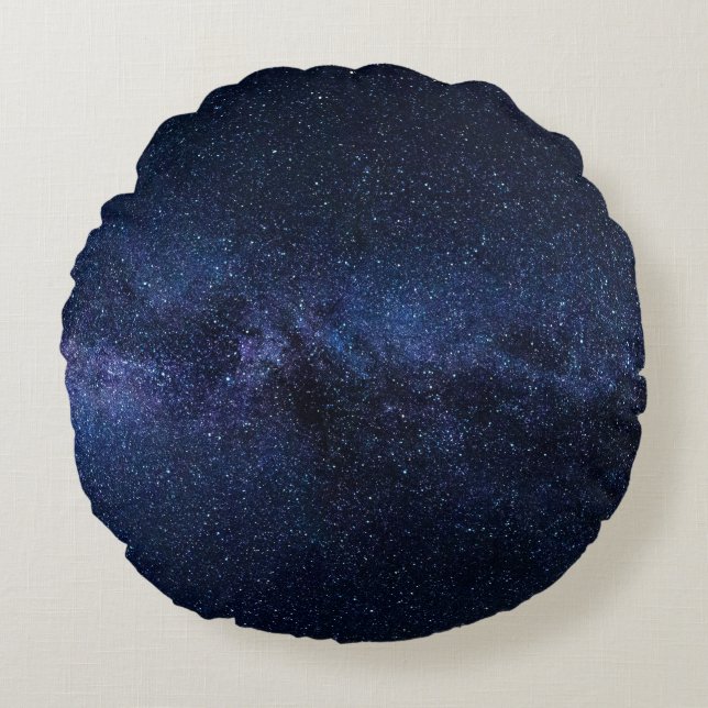 The Milky Way Round Cushion (Front)