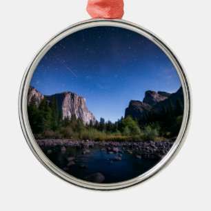 The Milky Way   Yosemite National Park Metal Ornament