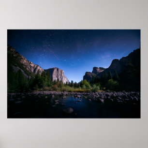 The Milky Way   Yosemite National Park Poster