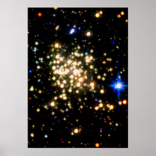 The Milky Way's Densest Star Cluster- The Arches Poster