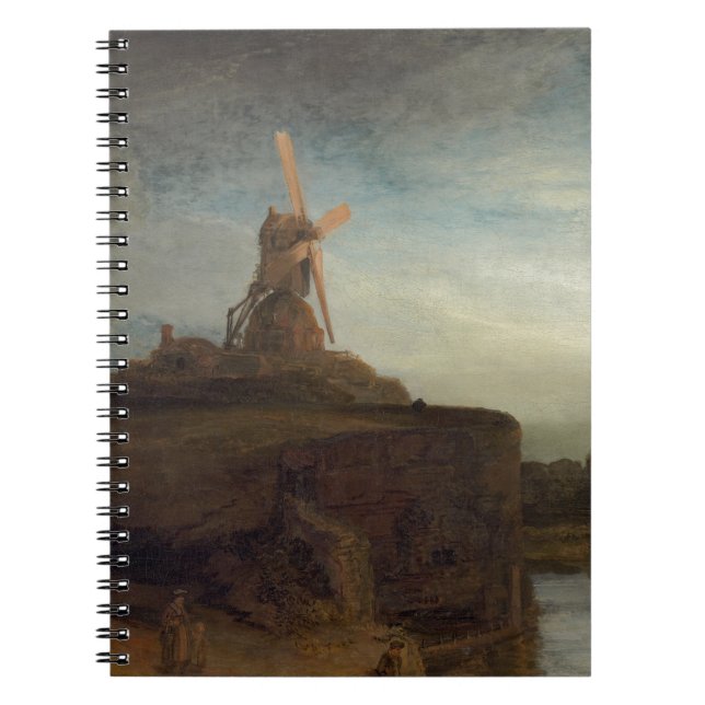 The Mill, 1645- 48 (oil on canvas) Notebook (Front)