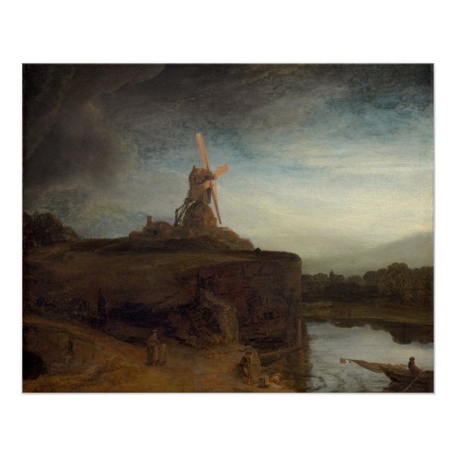 The Mill, 1645- 48 (oil on canvas) Poster (Front)