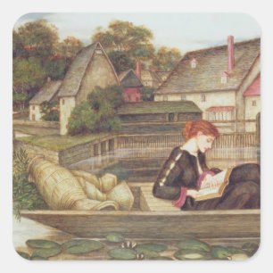 The Mill (w/c) Square Sticker
